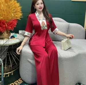 Sét top and straight pant